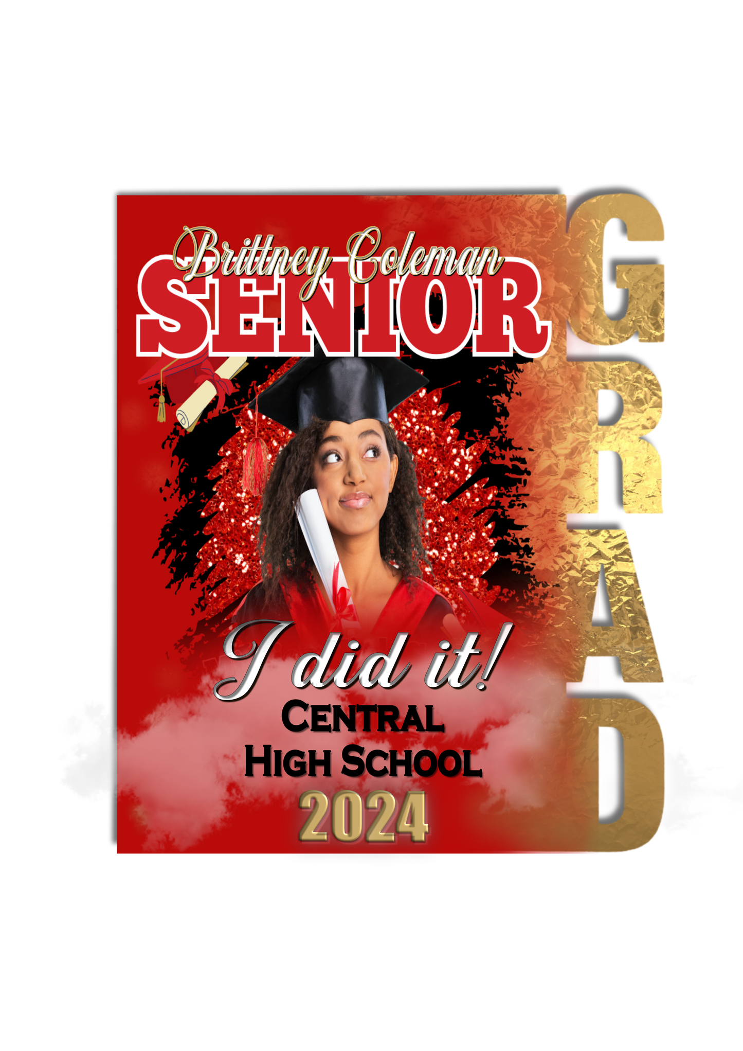 GRAD Photo Frame Keepsake