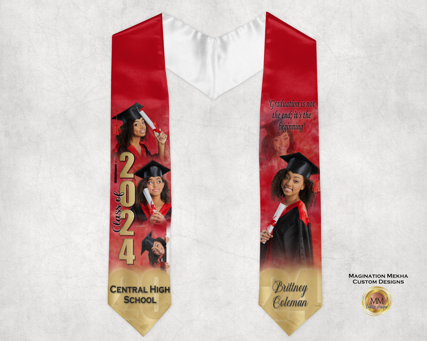 Custom Graduation Sash/Stole