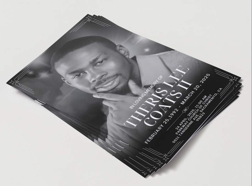 Black & White Memorial Programs
