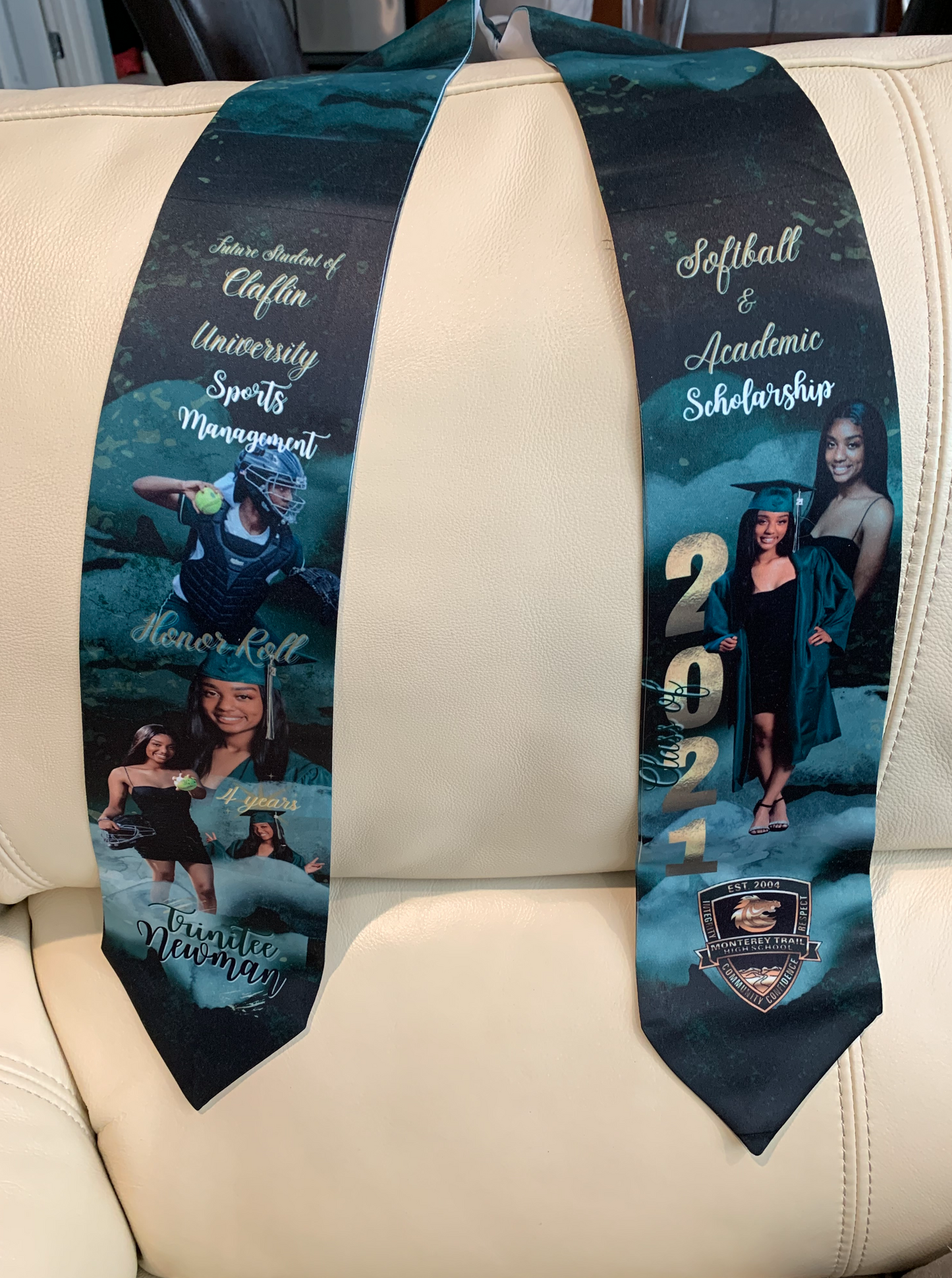 Custom Graduation Sash/Stole