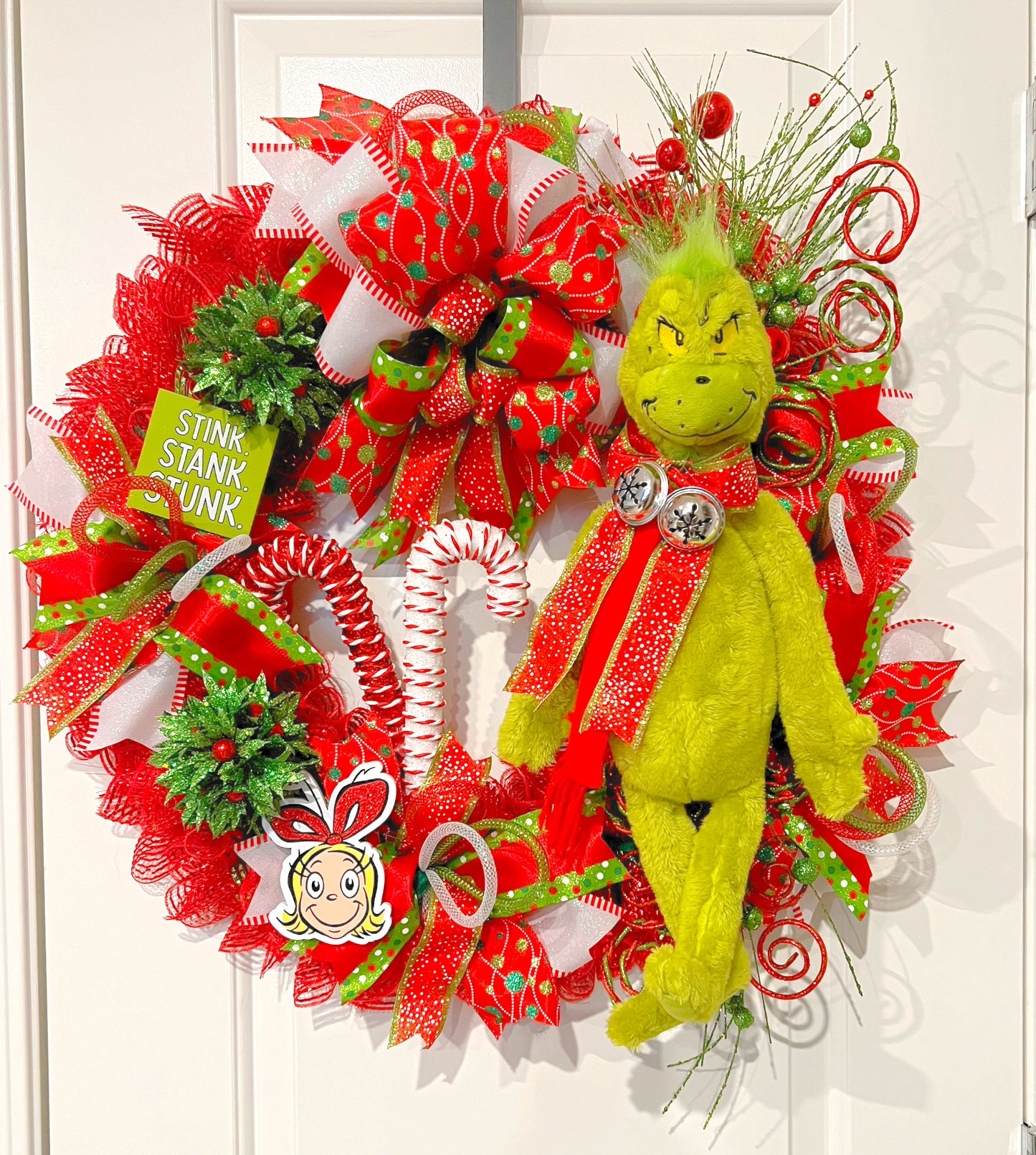 Green Monster Wreath