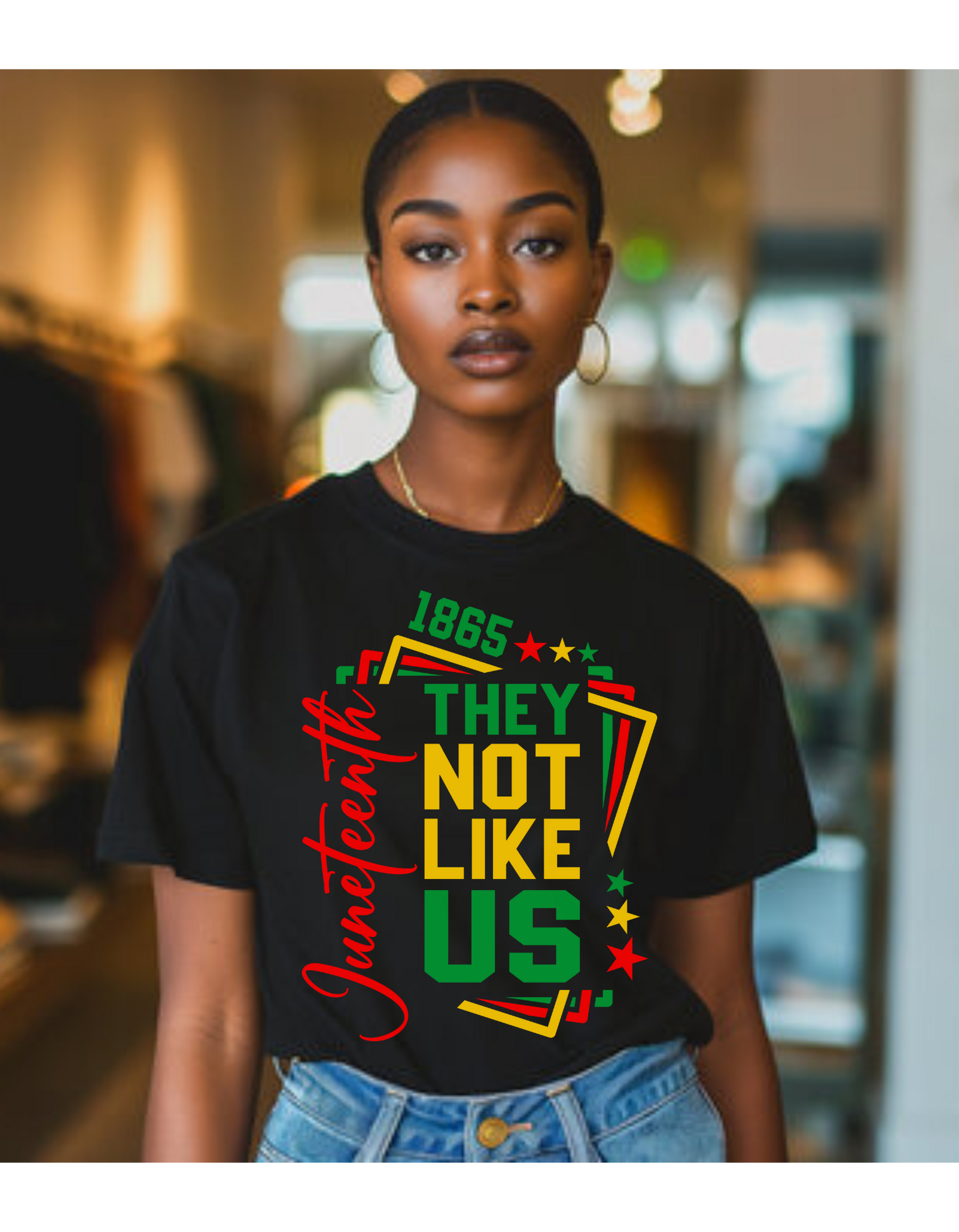 They Not Like Us - Juneteenth Unisex T-Shirt