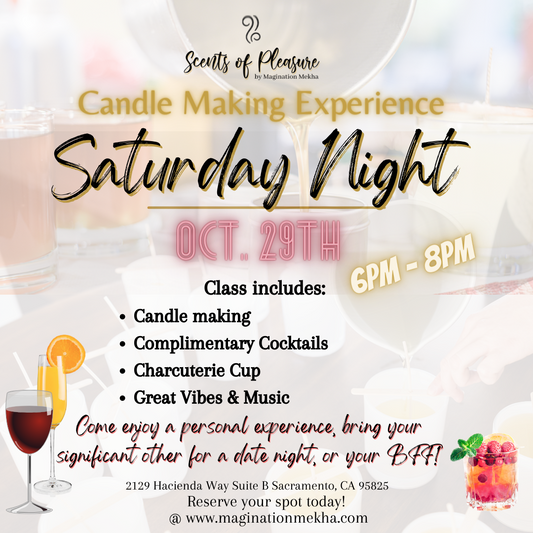 Saturday NIGHT - Candle Making 101
