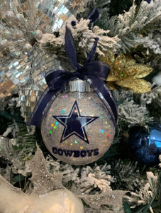 Dallas Cowboys - Ornament w/name