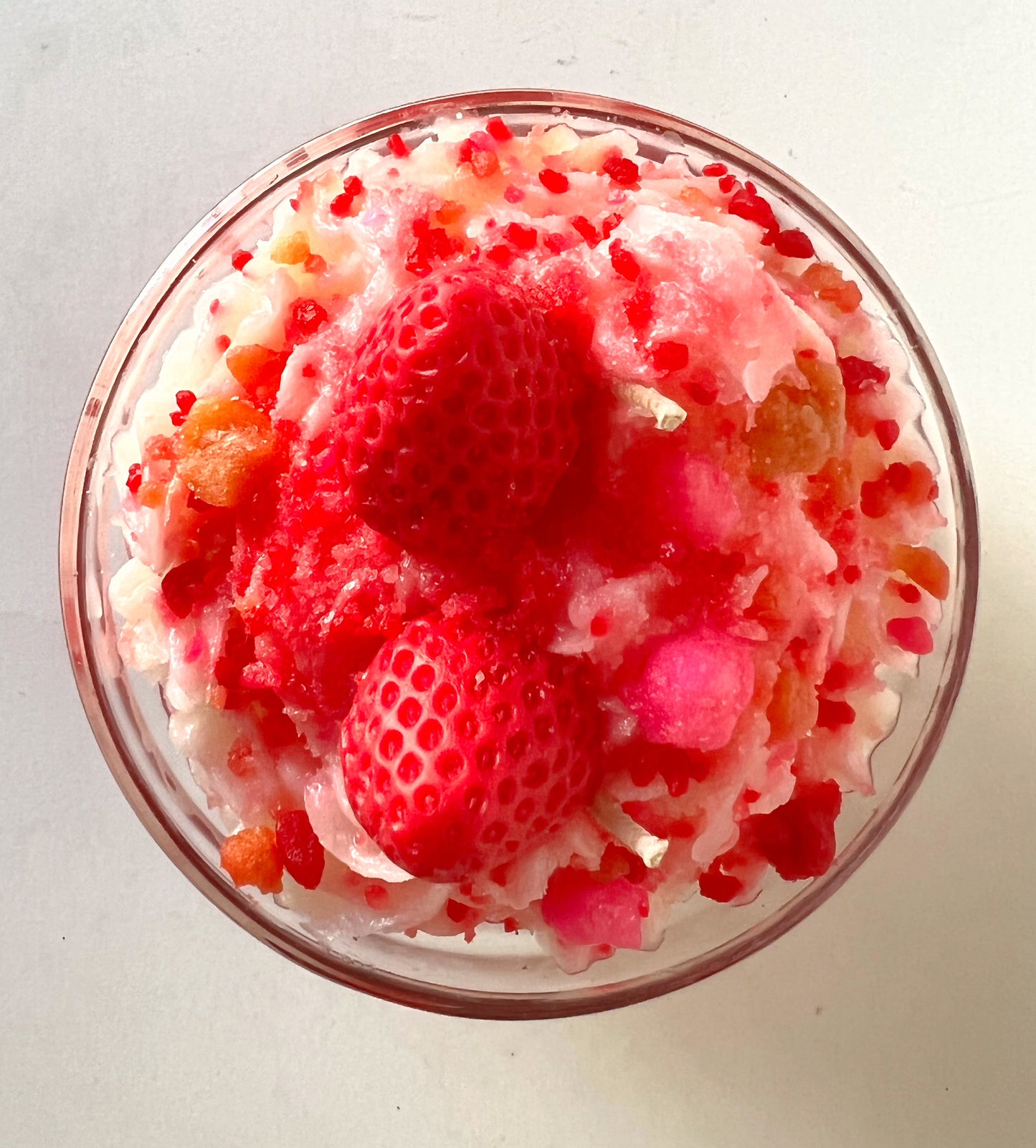 Strawberry Cheesecake Dessert Candle (Bowl Jar)