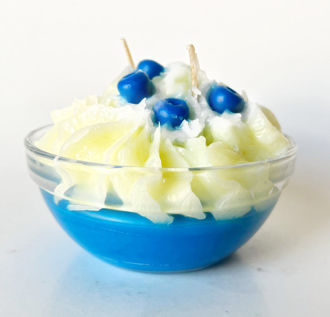 Blueberry Cheesecake Dessert Candle (Bowl Jar)