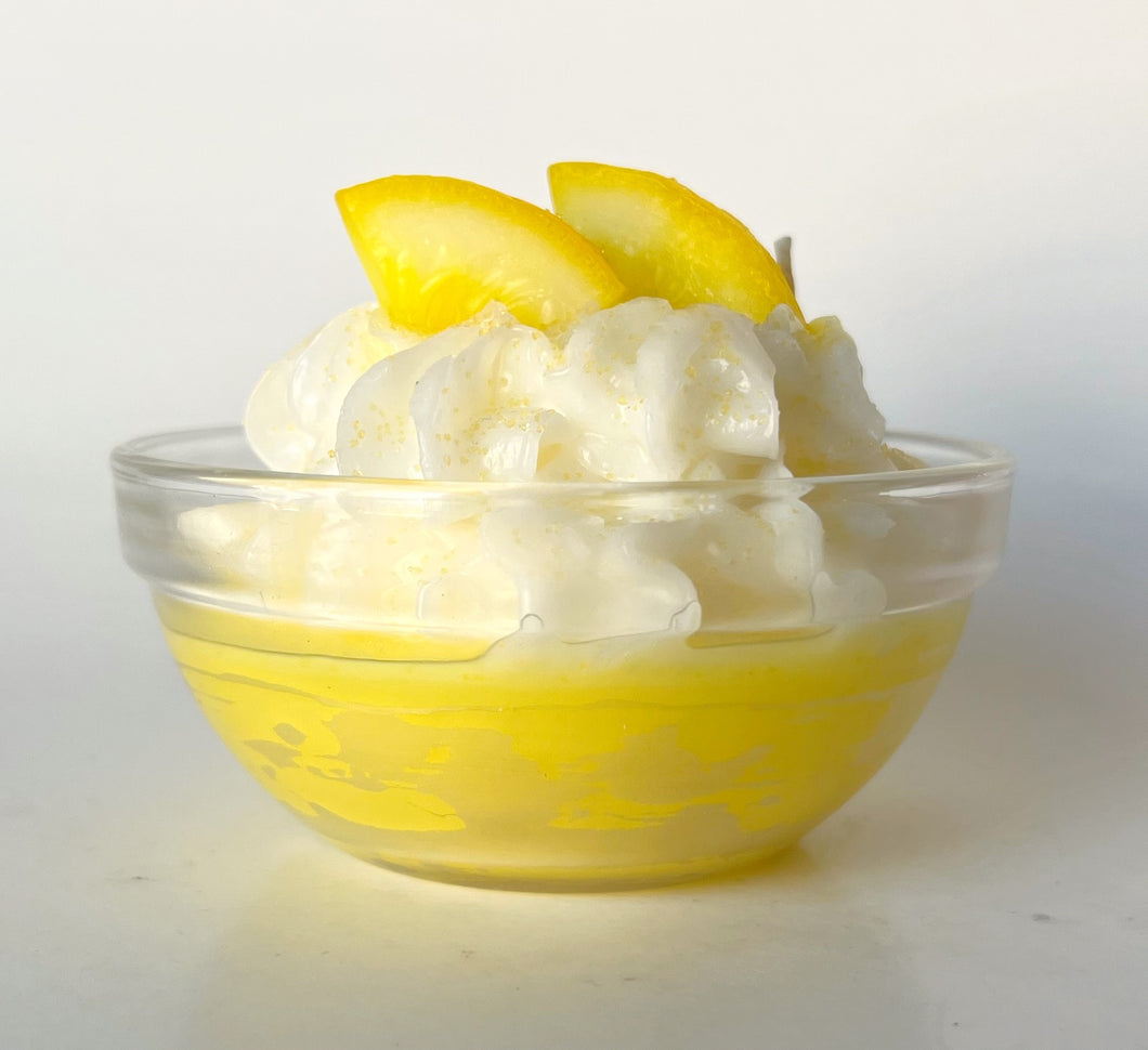 Lemon Pound Cake Dessert Candle (Bowl Jar)