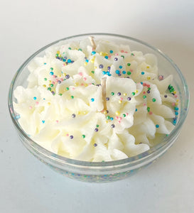Birthday Cake Dessert Candle (Bowl Jar)