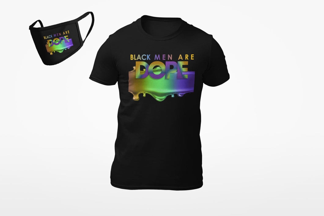 Black Men are Dope Tee and Mask