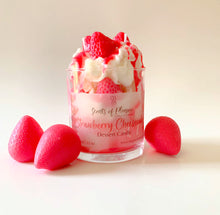 Load image into Gallery viewer, Strawberry Cheesecake Dessert Candle
