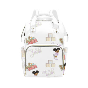 Baby Afro Puffs Multi-Function Diaper Backpack
