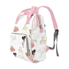 Load image into Gallery viewer, Baby Afro Puffs Multi-Function Diaper Backpack
