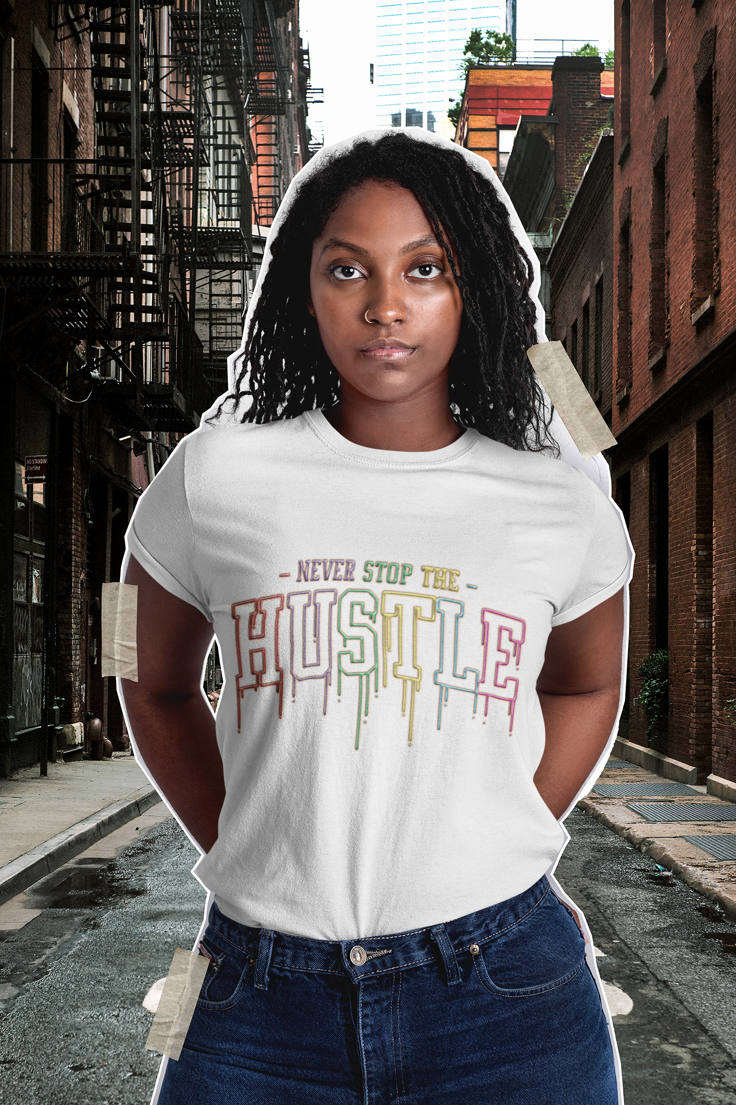 Never Stop the Hustle Tee