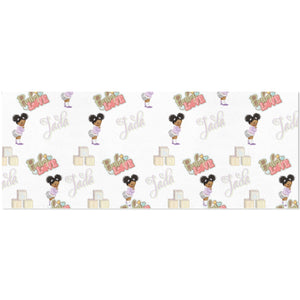 Girl Afro Puffs - Baby Love Custom Gift Wrapping Paper
